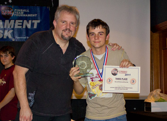 Third place, William Dutton