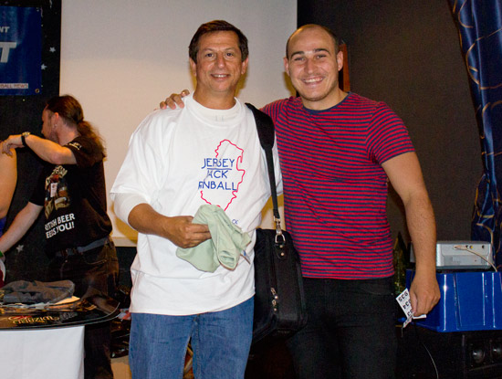 Not content with walking away with the UK Pinball Open title, Craig Pullen also walks away with a laptop computer