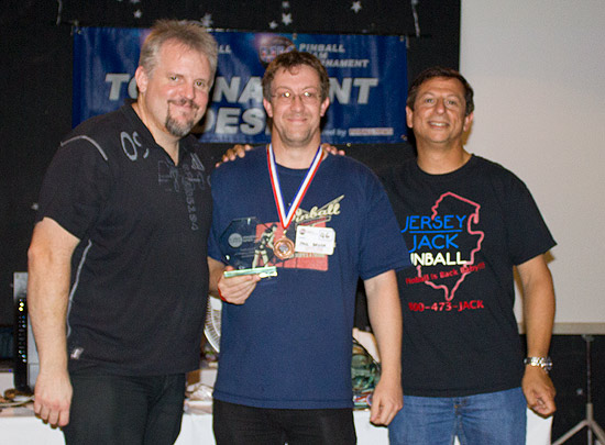 Third place, B Division - Paul Brock