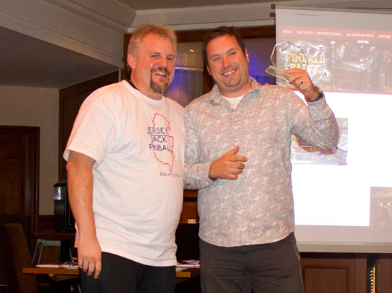 Will Barber joins the UK Pinball Group Hall of Fame