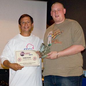 Third place - Matt Vince