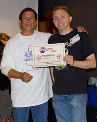 Fourth place - Peter Blakemore