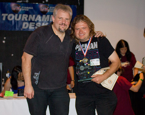 UK Pinball Classic 2011 winner, Andrew Foster