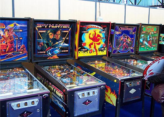 Bally 7-digit games at the show
