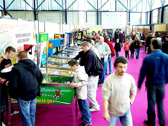 Inside the hall