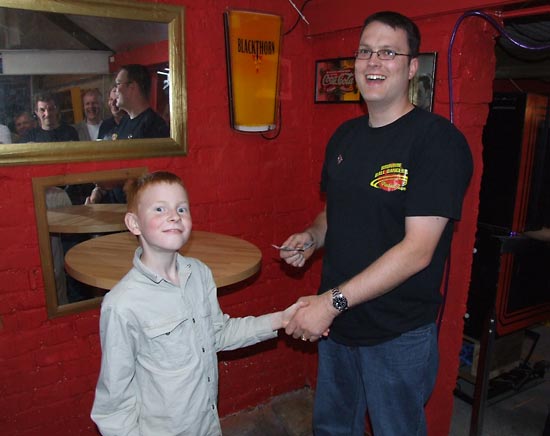 High Score Competiton winner Nick Marshall