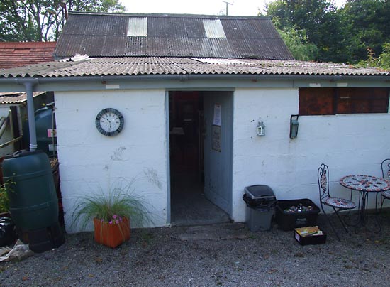The games room and workshop