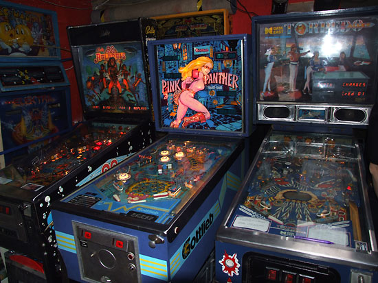 The machines for the second round