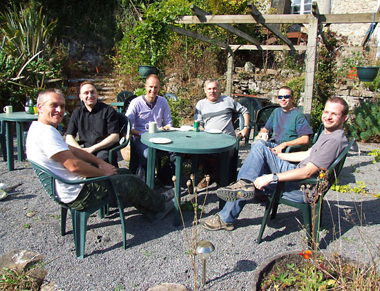 Lazing on a sunny afternoon