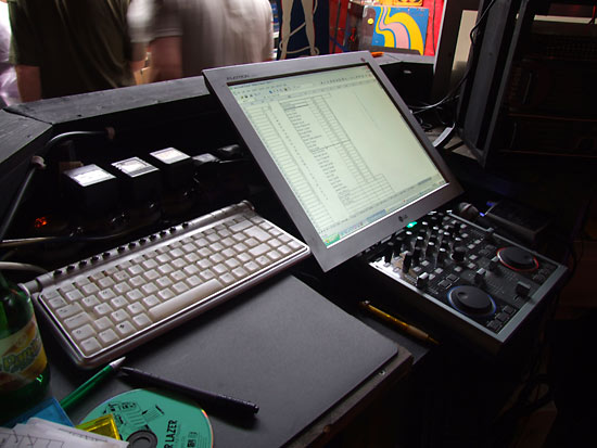 The computer desk