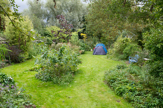 A quiet spot to pitch a tent