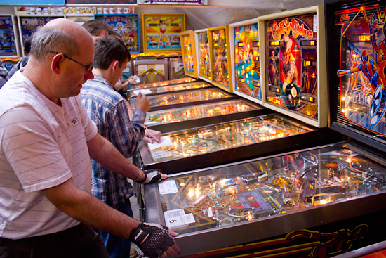 Some of the machines used in the Classic