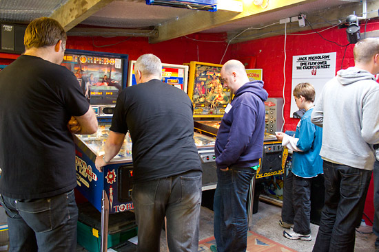 More tournament machines
