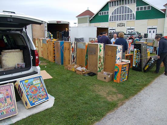 Saturday's extended flea market