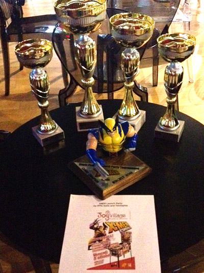 The full range of trophies at Joy Village