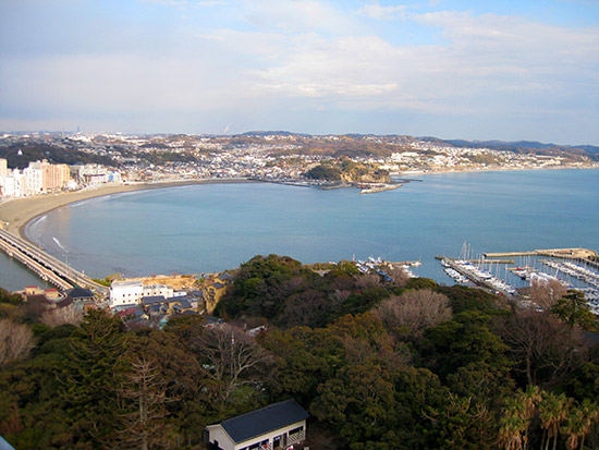 The island of Enoshima