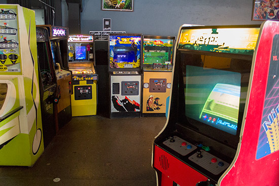 Tron, Zaxxon, Pac-Man and Space Invaders are amongst the classic video games