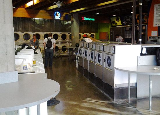 The laundromat part of BrainWash