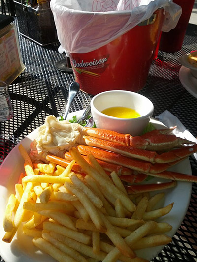 Crab Legs - it must be Tuesday
