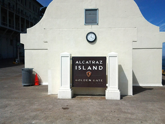 Alcatraz Island, home of...
