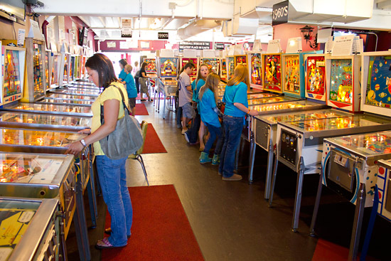 Inside the museum