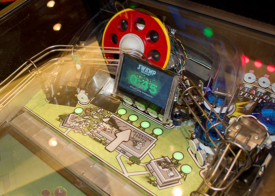 The upper playfield for Lexy Lightspeed - Galaxy Girl