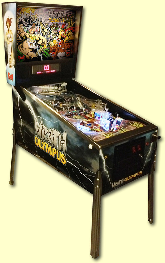 Riot Pinball's Wrath of Olympus