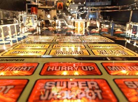 The playfield inserts