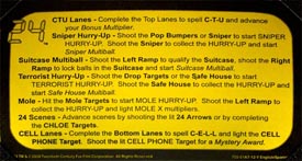 The 24 instruction card