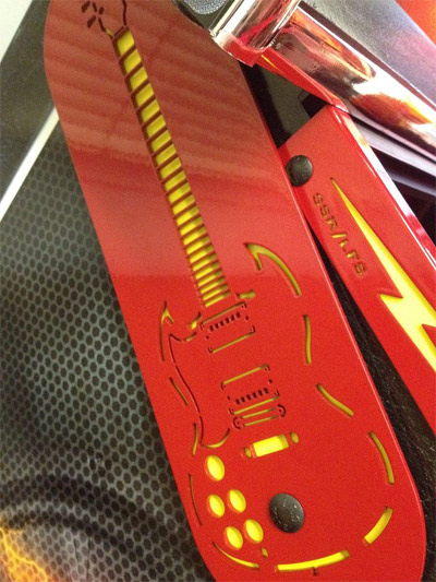 Let There Be Rock backbox hinges and side armour