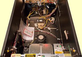 Inside the AC/DC cabinet