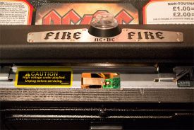 The fire button switch and illumination