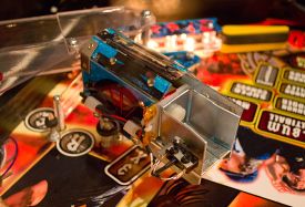 The back of the cannon launcher