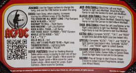 The instruction card