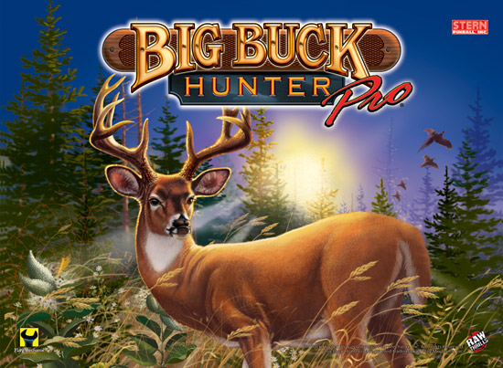 Big Buck Hunter Pro backglass image