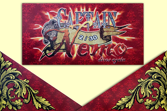 The bottom apron decals