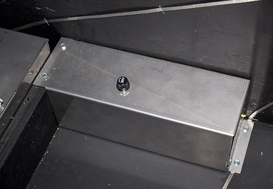 The power switch box