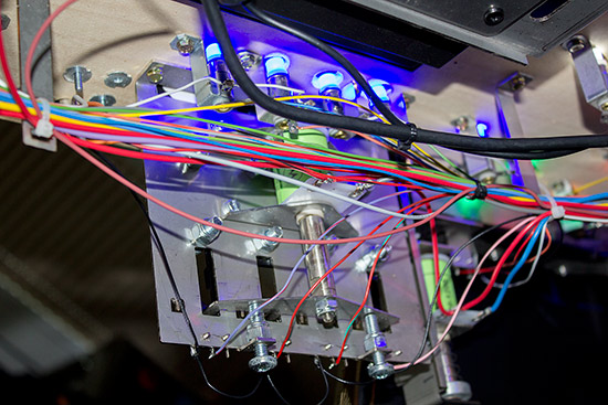 The drop target assembly
