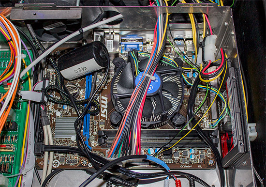 The PC motherboard