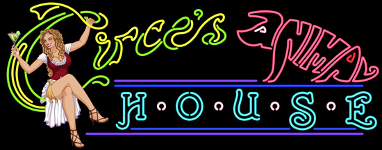The Circe's Animal House logo