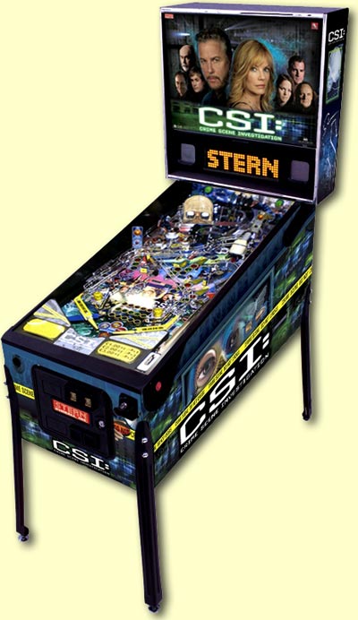 Details about   Stern CSI pinball super kit 