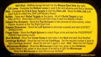 The instruction card