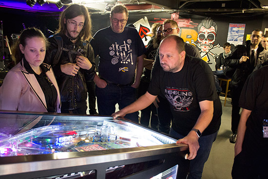 Playing in the high score competition