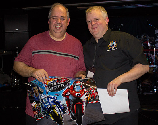 Second place, Martin Ayub