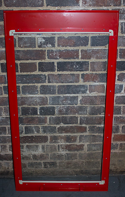 The glass frame