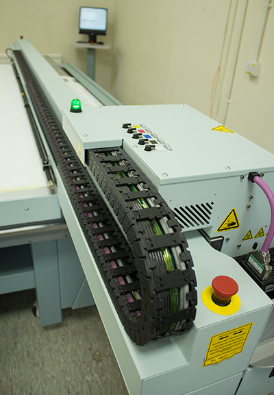 The new flatbed printer