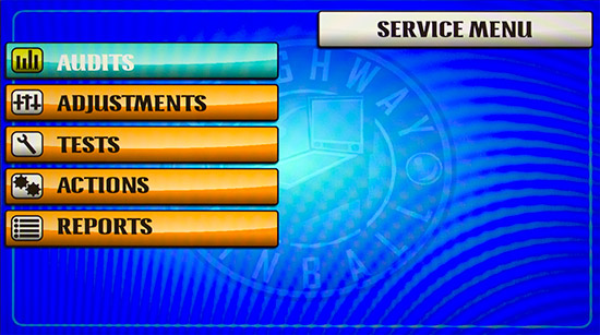 The menu system