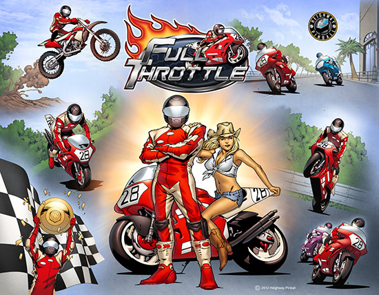 The Full Throttle translite image