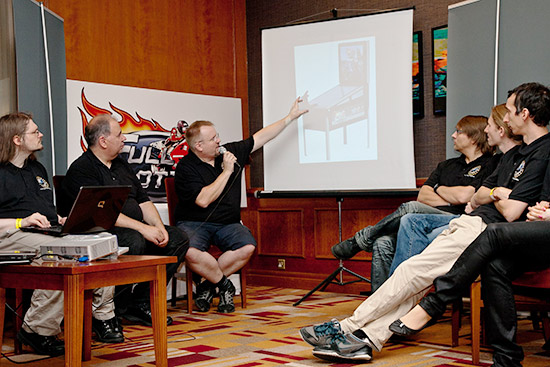 Dave Sanders, Martin Ayub and Andrew Heighway