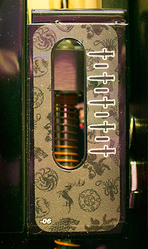 The ball shooter decal
